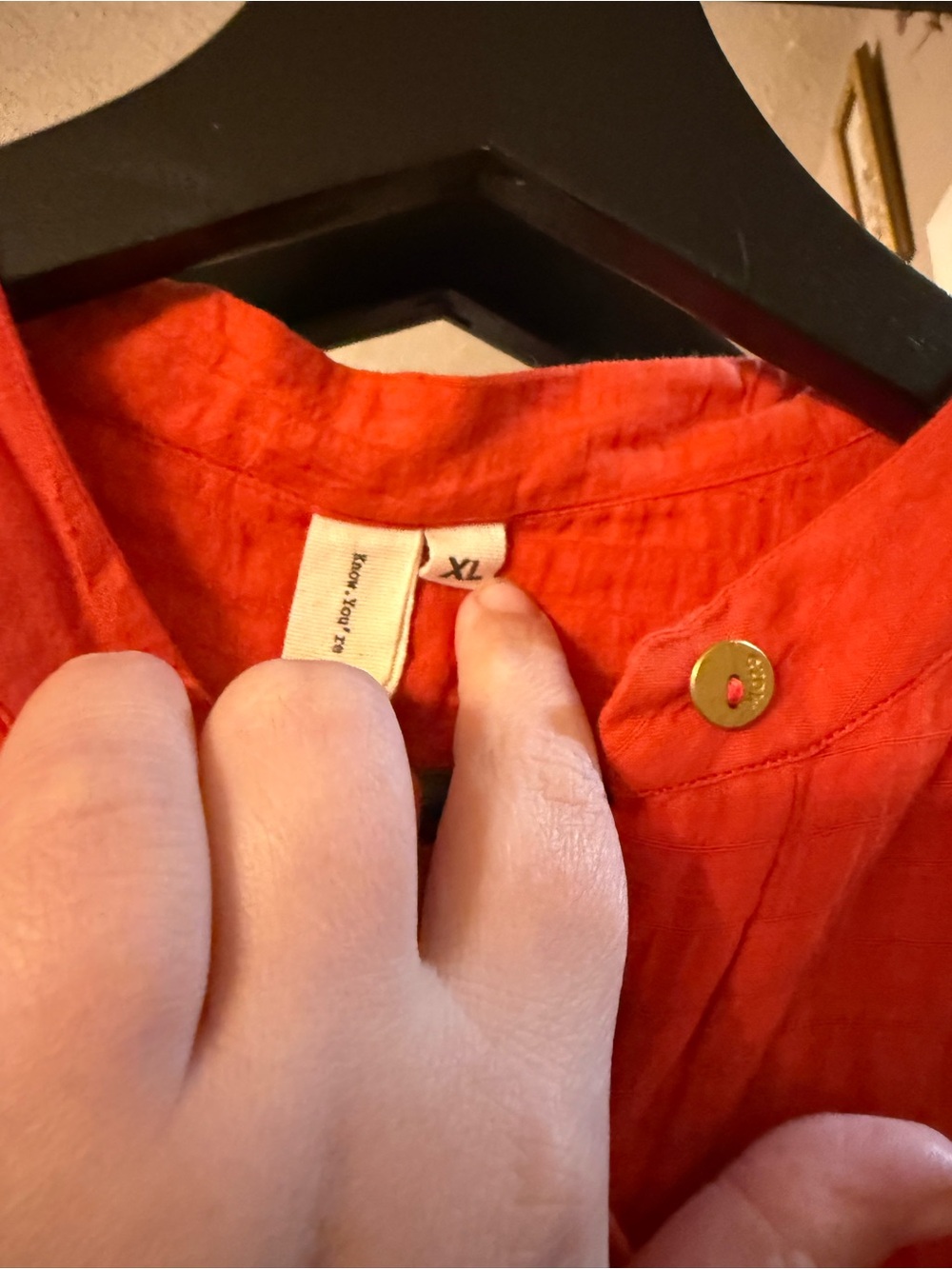 World of Crow The Scarlet Frill Top XL - Picture 7 of 11